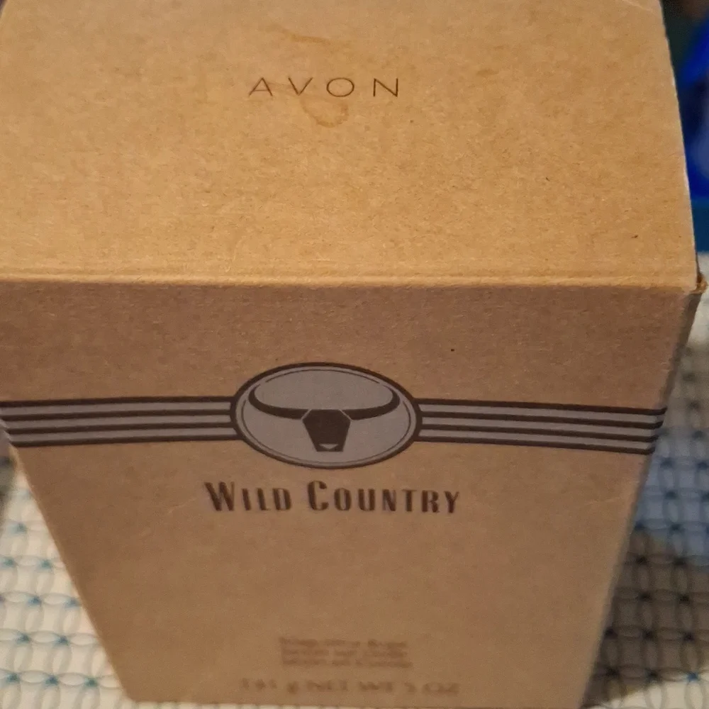 Avon Wild Country Cream Soap on a Rope Sealed